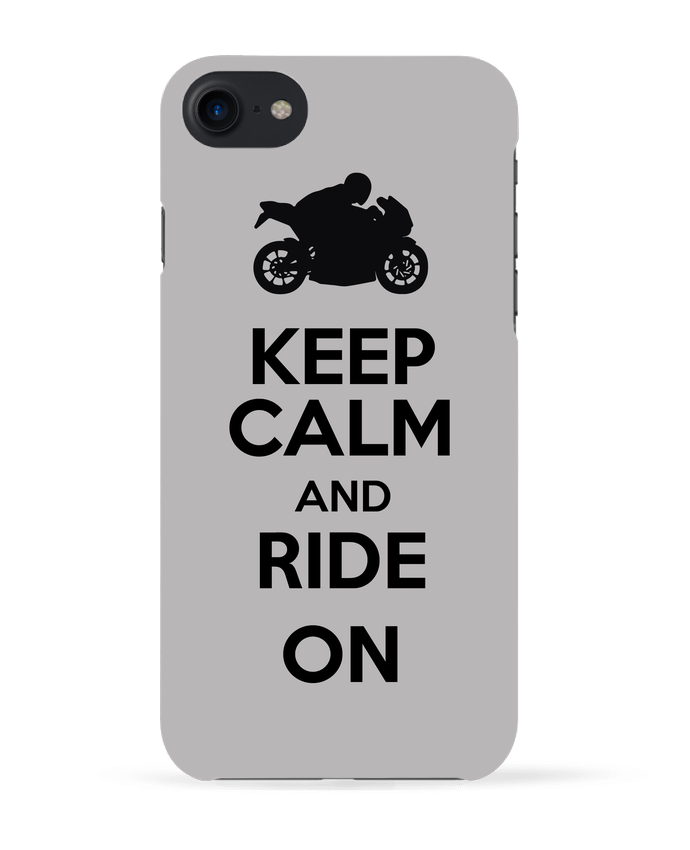 Carcasa Iphone 7 Keep calm Moto de Original t-shirt