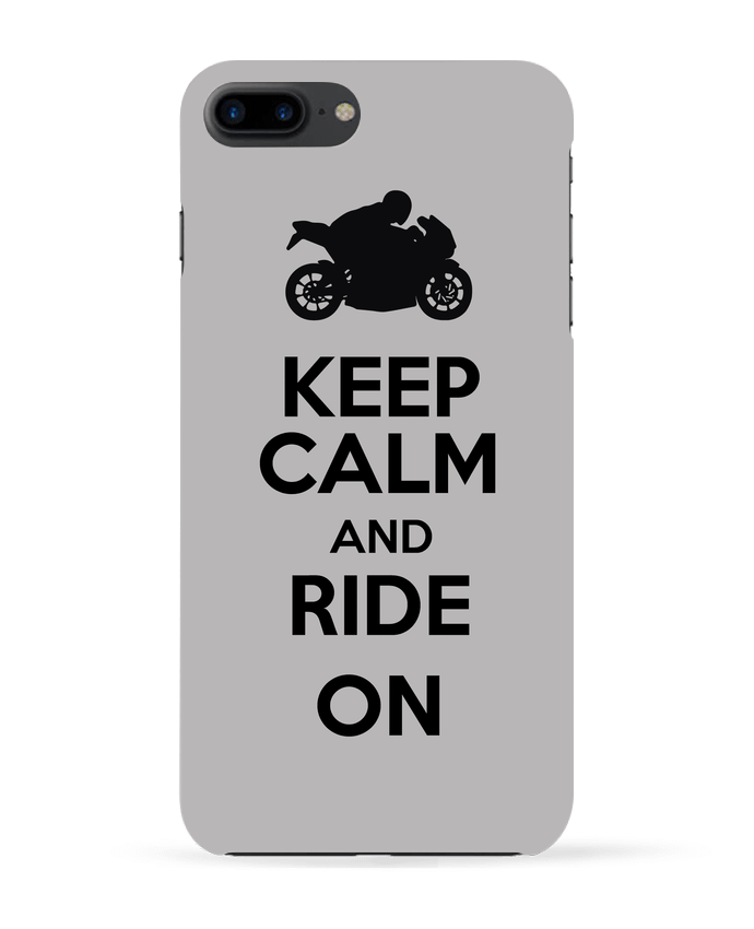 Carcasa Iphone 7+ Keep calm Moto por Original t-shirt