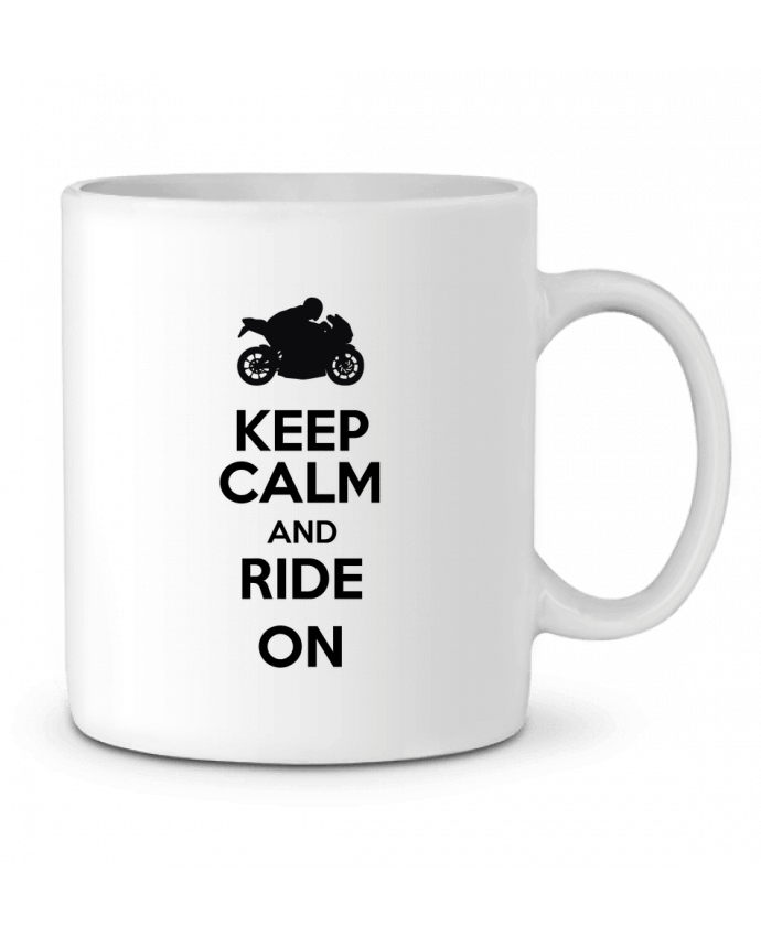 Ceramic Mug Keep calm Moto by Original t-shirt
