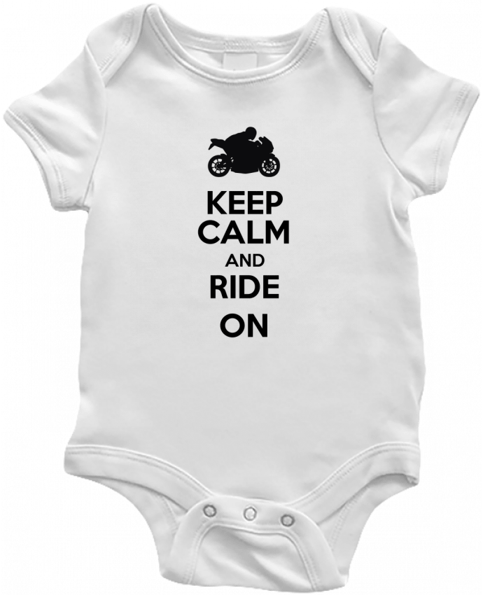 Body bébé Keep calm Moto par Original t-shirt