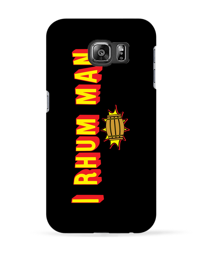 Case 3D Samsung Galaxy S6 I Rhum Man - Original t-shirt