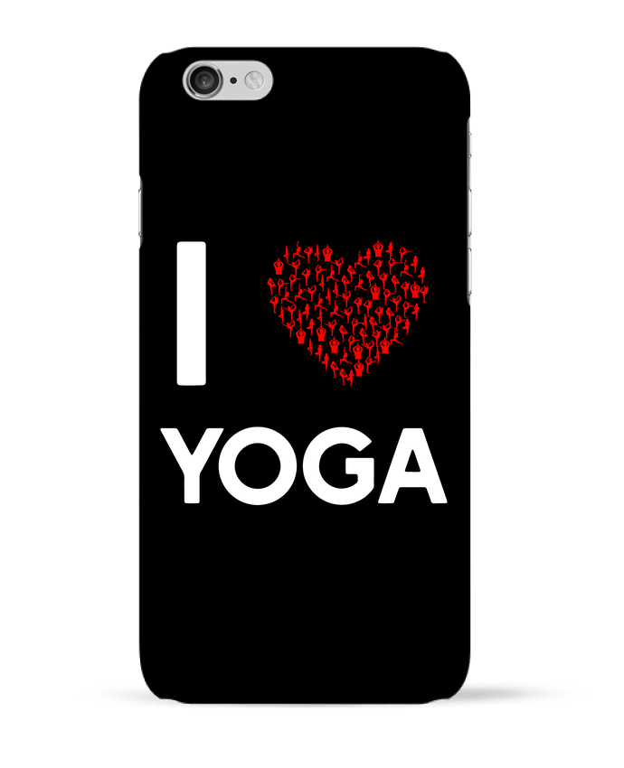 Case 3D iPhone 6 I Love Yoga by Original t-shirt