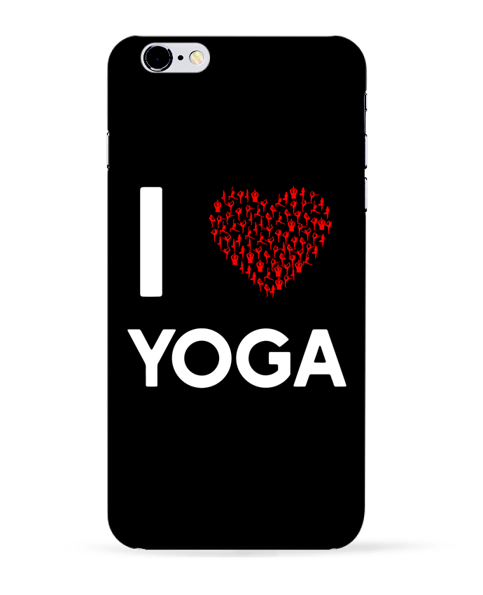 Case 3D iPhone 6+ I Love Yoga de Original t-shirt
