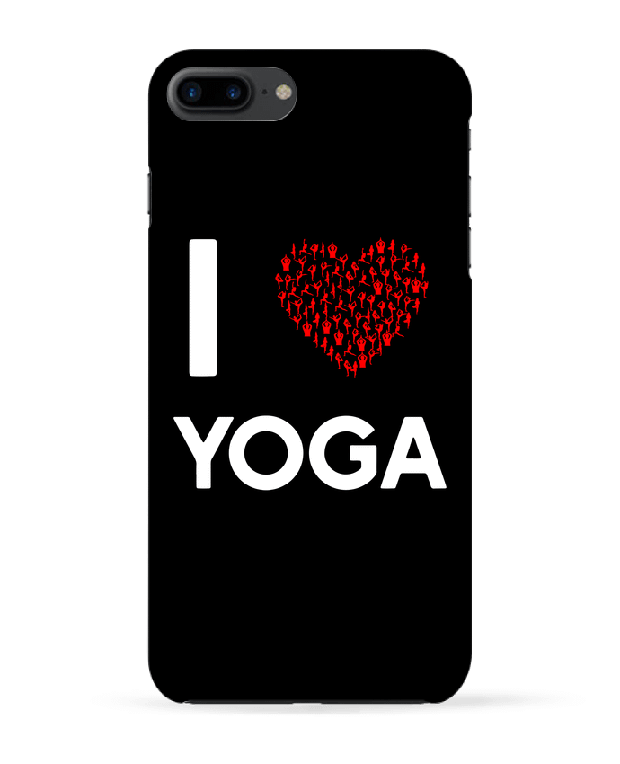 Coque iPhone 7 + I Love Yoga par Original t-shirt
