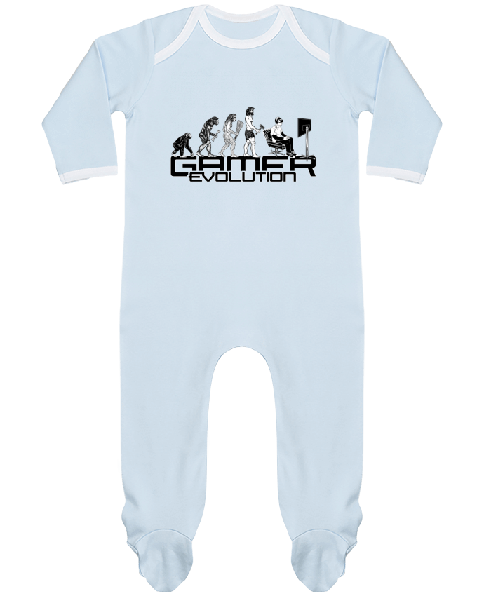 Body Pyjama Bébé Gamer evolution par Original t-shirt