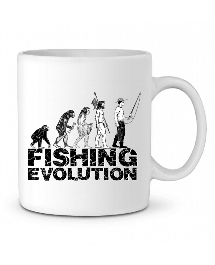 Taza Cerámica Fishing evolution por Original t-shirt