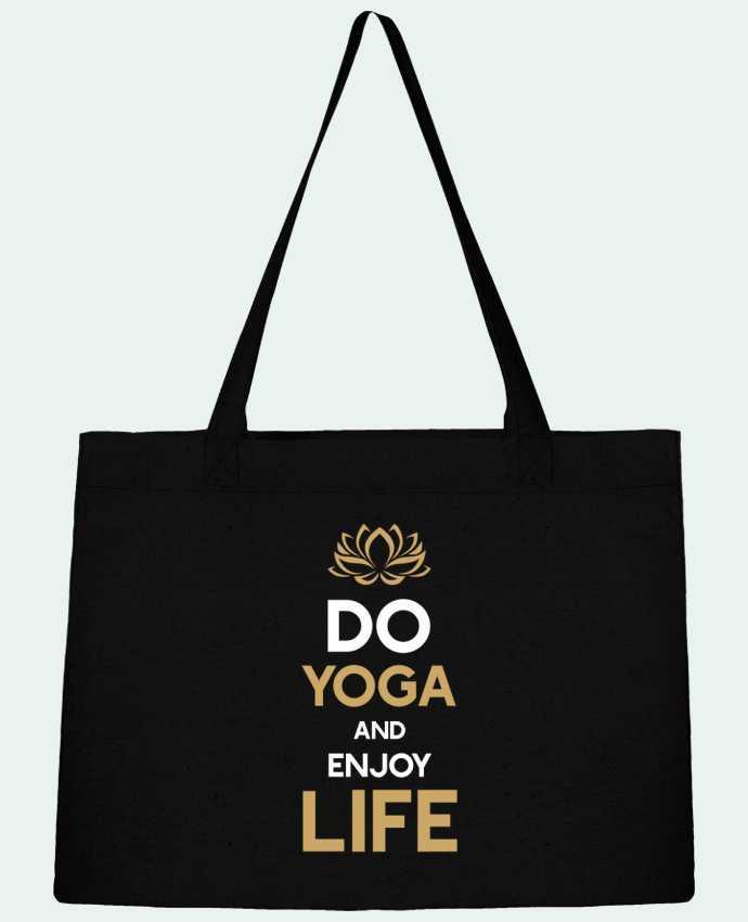 Shopping tote bag Stanley Stella Yoga Enjoy Life by Original t-shirt