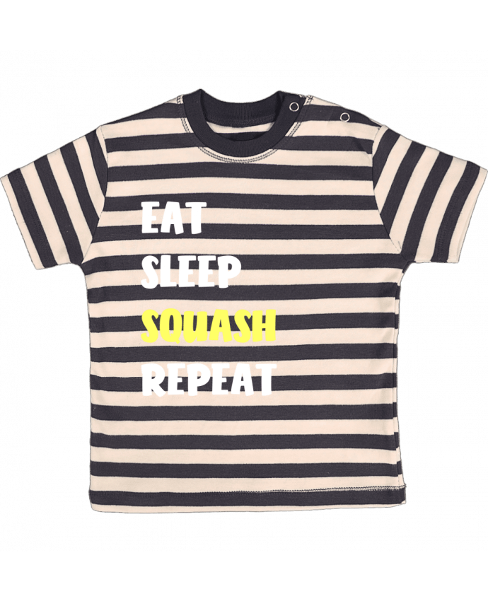 Camiseta Bebé a Rayas Squash Lifestyle por Original t-shirt