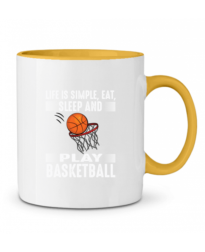 Mug bicolore Basketball lifestyle Original t-shirt