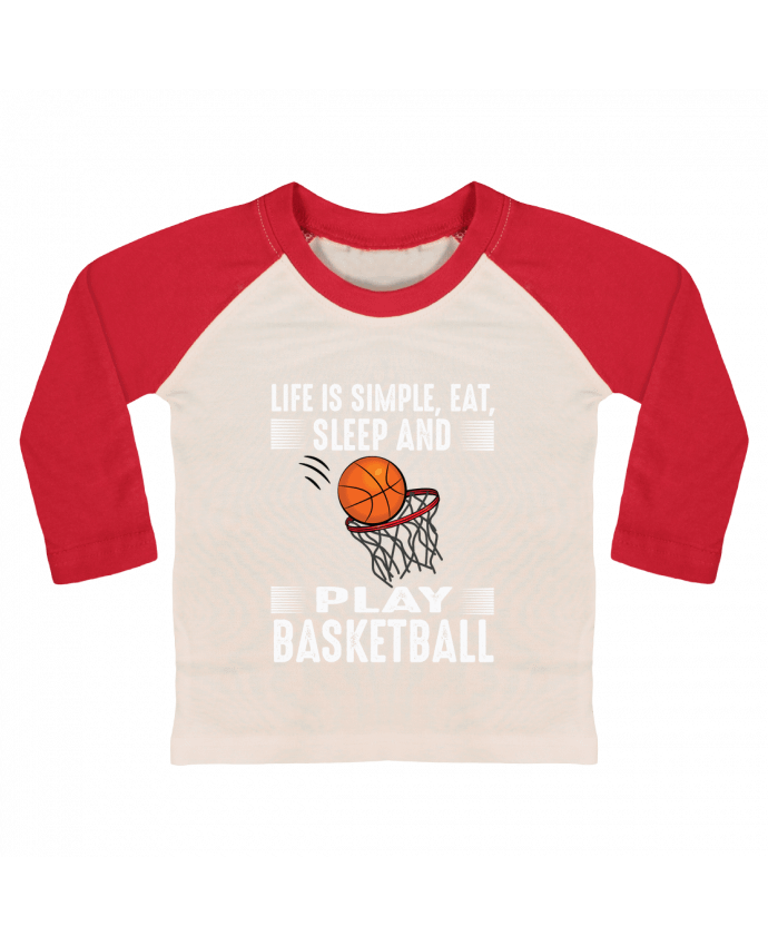 Tee-shirt Bébé Baseball ML Basketball lifestyle par Original t-shirt