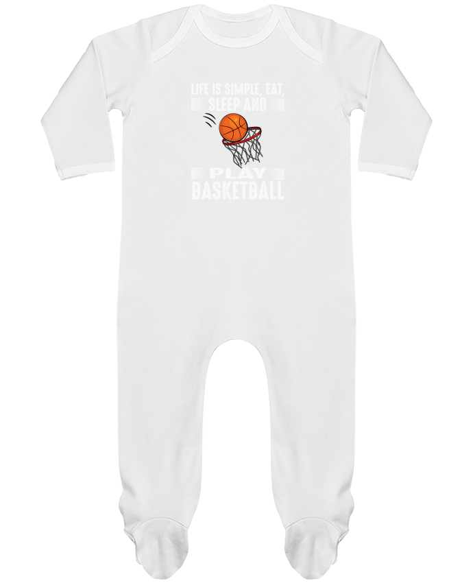 Body Pyjama Bébé Basketball lifestyle par Original t-shirt