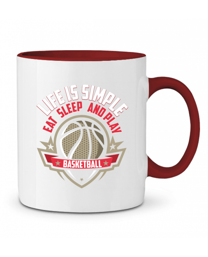Mug bicolore Basketball Lifestyle Original t-shirt