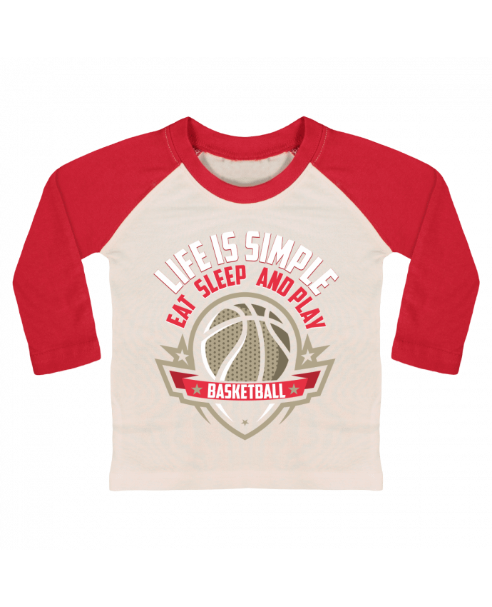 Tee-shirt Bébé Baseball ML Basketball Lifestyle par Original t-shirt