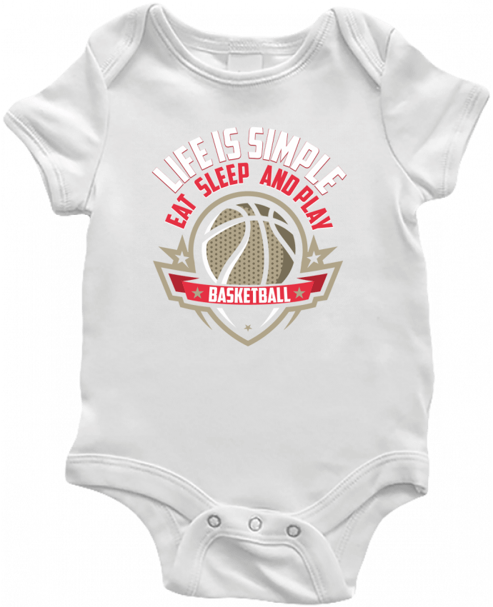 Body bébé Basketball Lifestyle par Original t-shirt