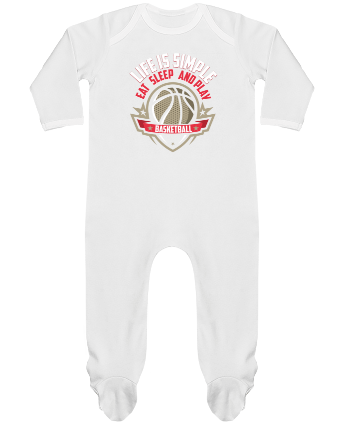 Body Pyjama Bébé Basketball Lifestyle par Original t-shirt