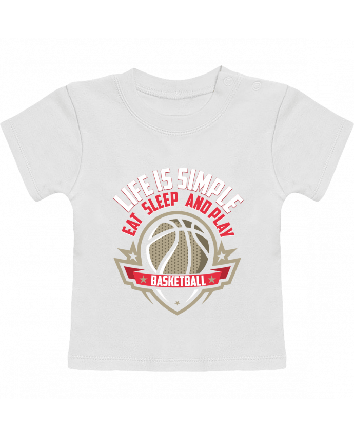 T-shirt bébé Basketball Lifestyle manches courtes du designer Original t-shirt