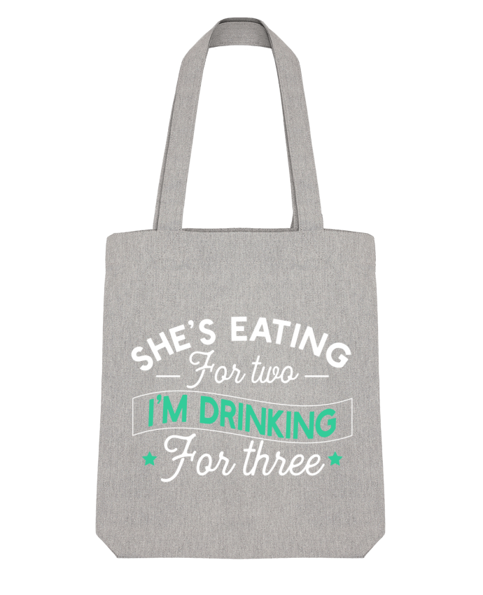 Tote Bag Stanley Stella Drinking for 3 par Original t-shirt 