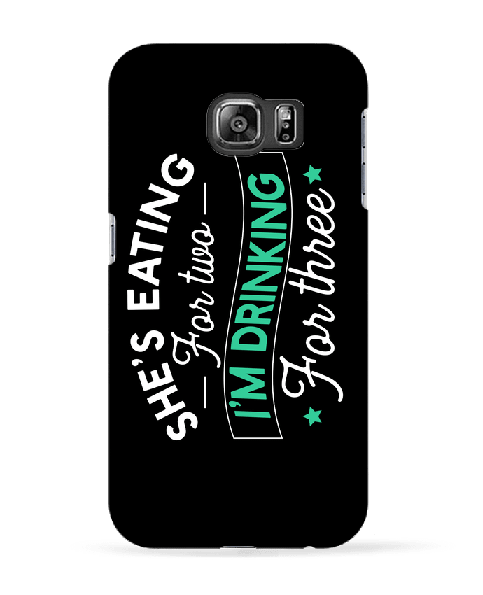 Coque Samsung Galaxy S6 Drinking for 3 - Original t-shirt