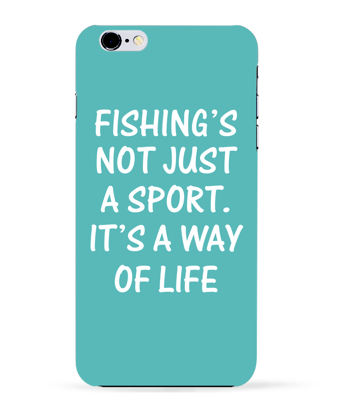 Case 3D iPhone 6+ Fishing way of life de Original t-shirt