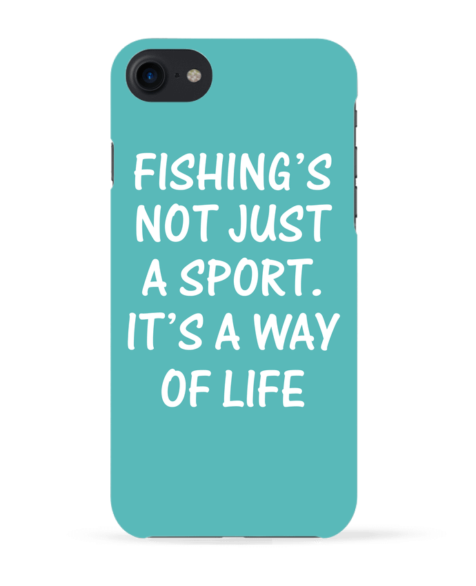 COQUE 3D Iphone 7 Fishing way of life de Original t-shirt