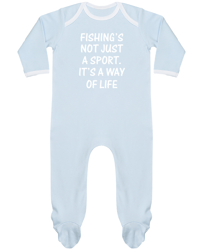 Body Pyjama Bébé Fishing way of life par Original t-shirt