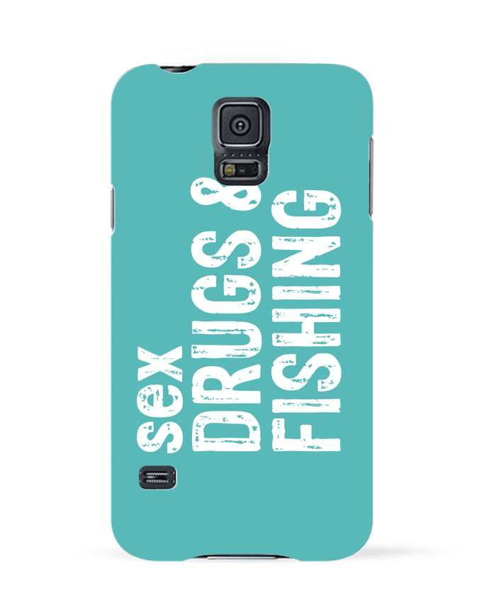 Carcasa Samsung Galaxy S5 Sex Drugs Fishing por Original t-shirt