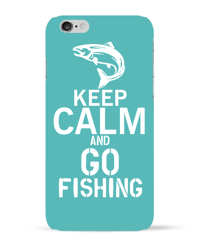 Case 3D iPhone 6 Keep calm fishing by Original t-shirt