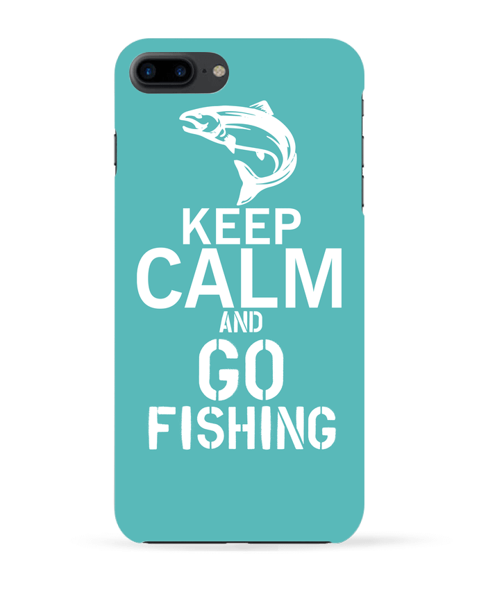 Coque iPhone 7 + Keep calm fishing par Original t-shirt