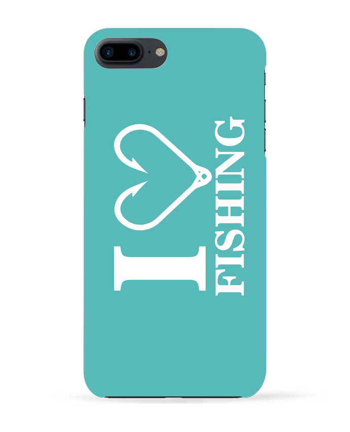 Case 3D iPhone 7+ I love fishing by Original t-shirt