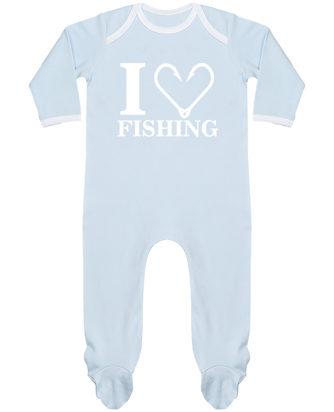 Body Pyjama Bébé I love fishing par Original t-shirt
