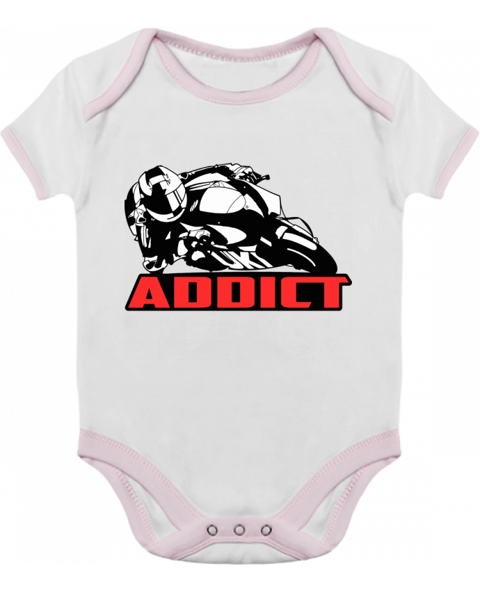 Baby Body Contrast Moto addict by Original t-shirt