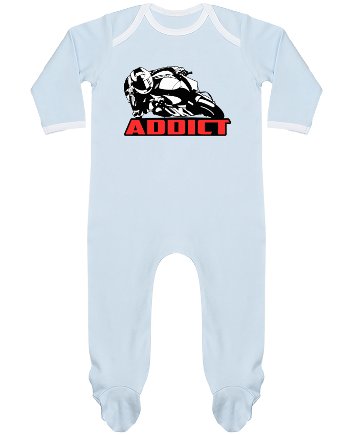 Baby Sleeper long sleeves Contrast Moto addict by Original t-shirt