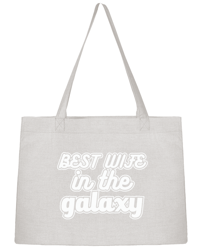 Shopping tote bag Stanley Stella Best wife, gift by Original t-shirt