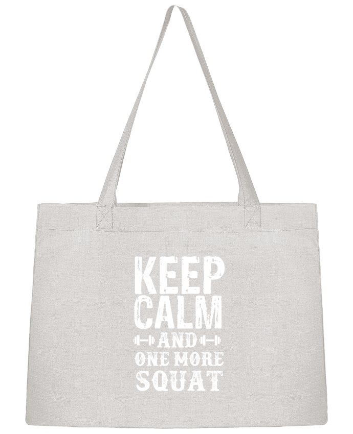 Sac Shopping Keep calm and one more squat par Original t-shirt