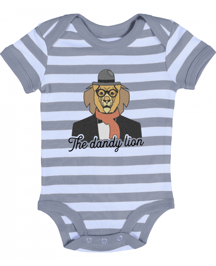 Baby Body striped Dandy Lion - Original t-shirt