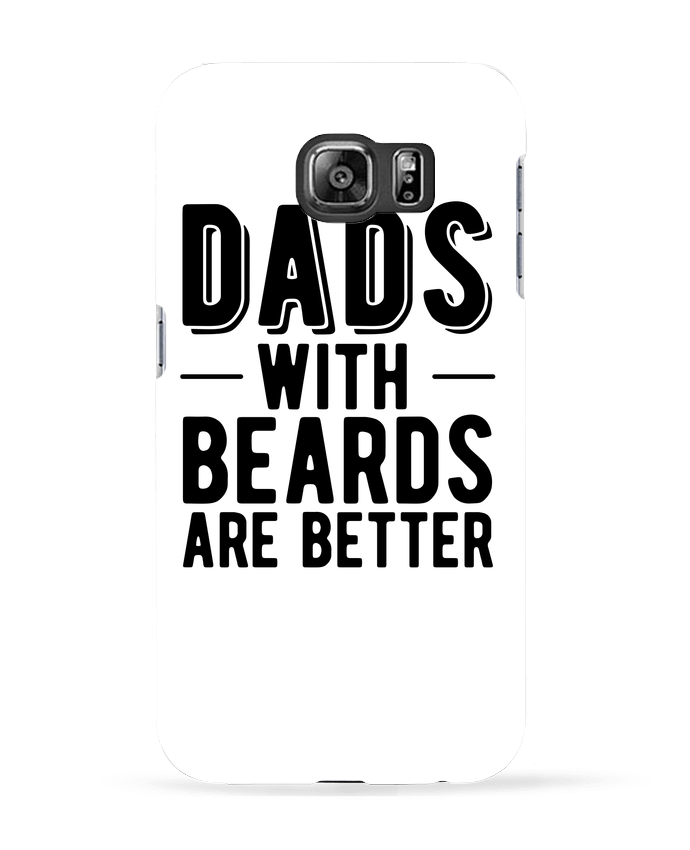Case 3D Samsung Galaxy S6 Dad beard - Original t-shirt