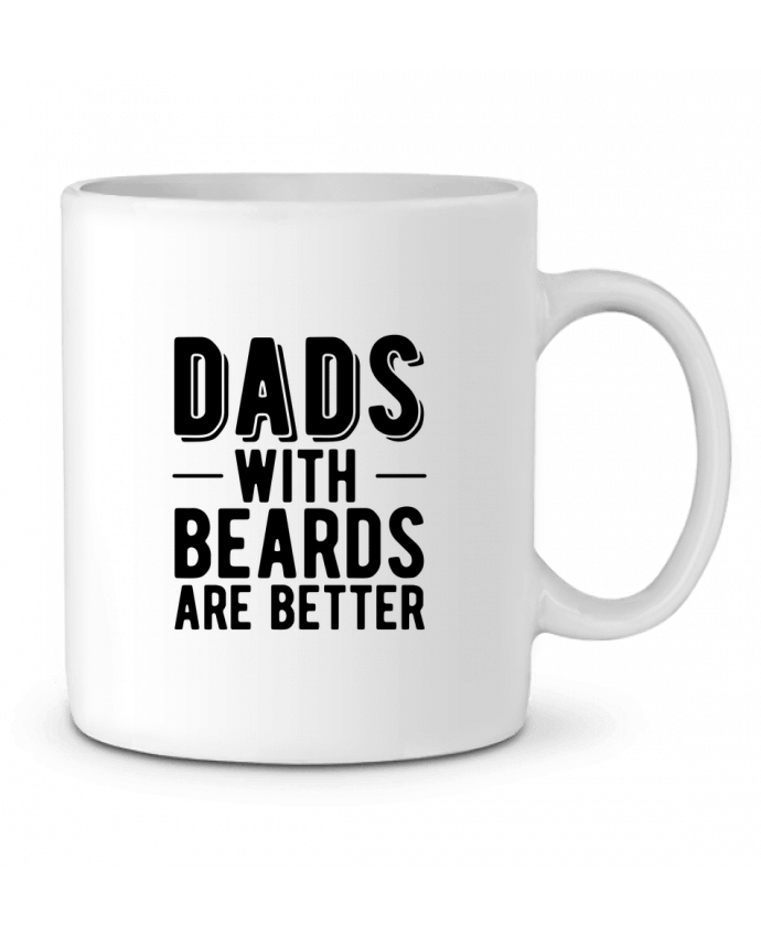 Ceramic Mug Dad beard by Original t-shirt