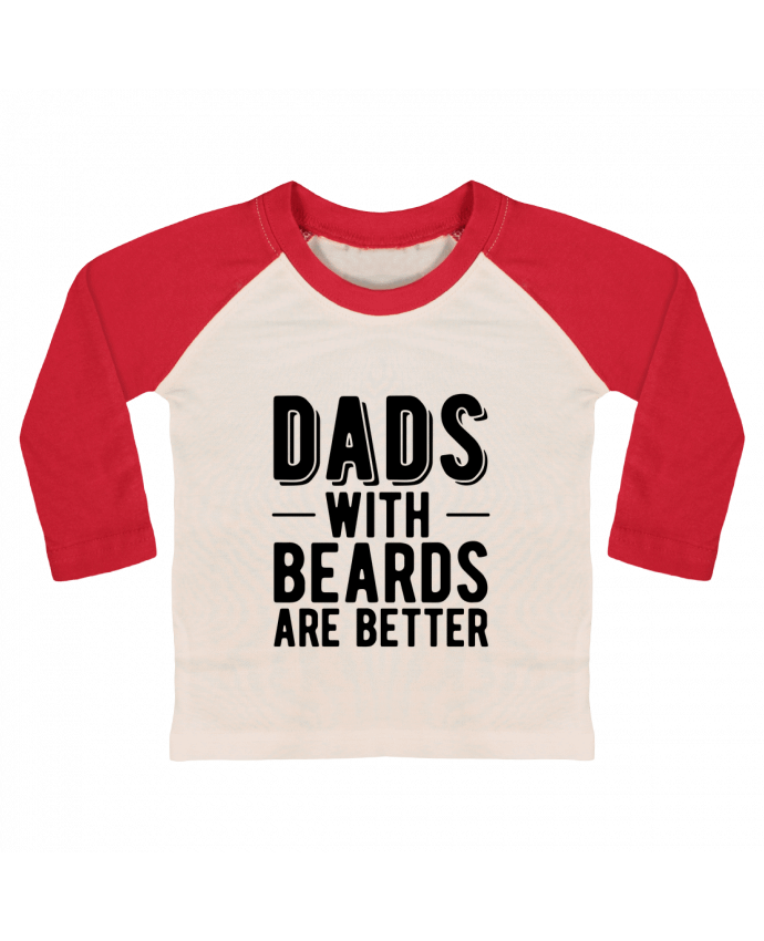 T-shirt baby Baseball long sleeve Dad beard by Original t-shirt