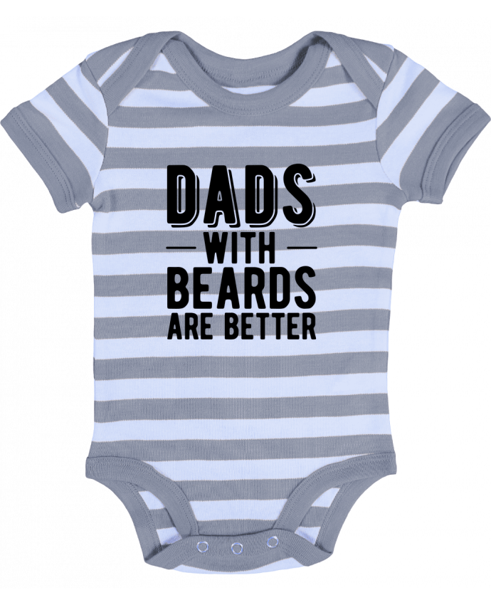 Body Bebé a Rayas Dad beard - Original t-shirt