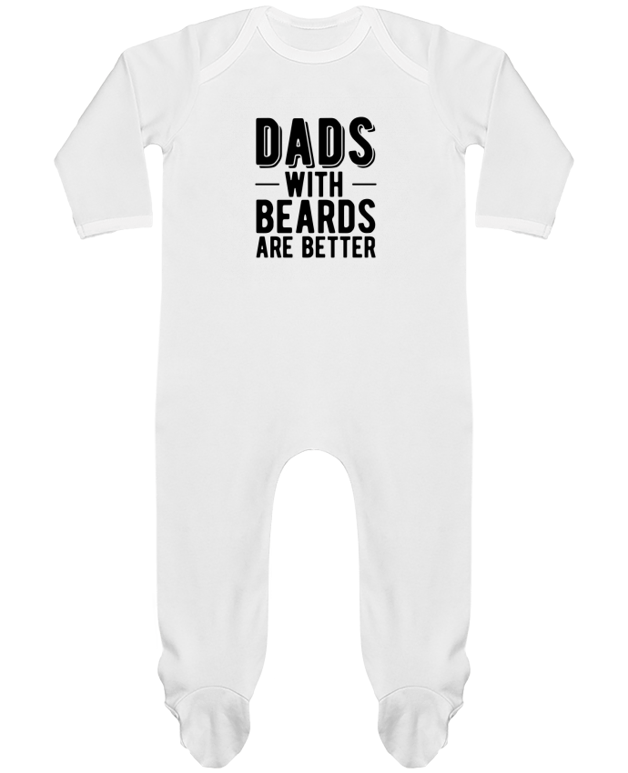 Pijama Bebé Manga Larga Contraste Dad beard por Original t-shirt