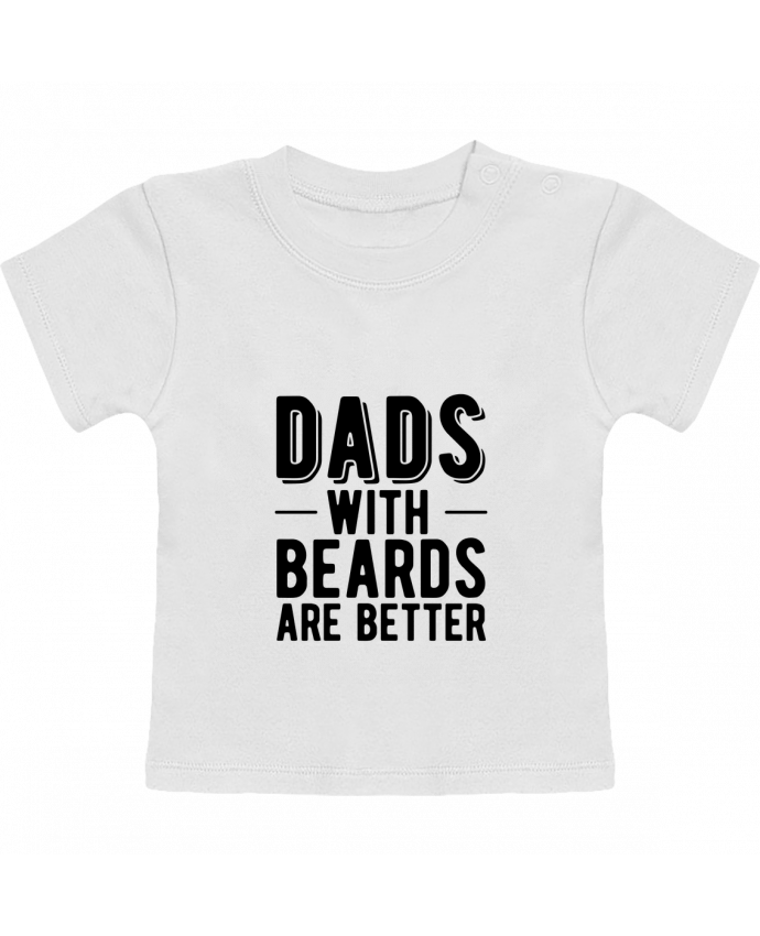 T-shirt bébé Dad beard manches courtes du designer Original t-shirt