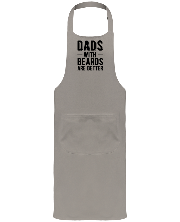 Garden or Sommelier Apron with Pocket Dad beard by Original t-shirt