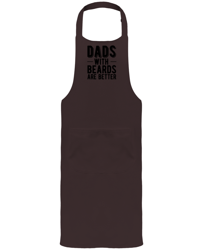 Garden or Sommelier Apron with Pocket Dad beard by Original t-shirt