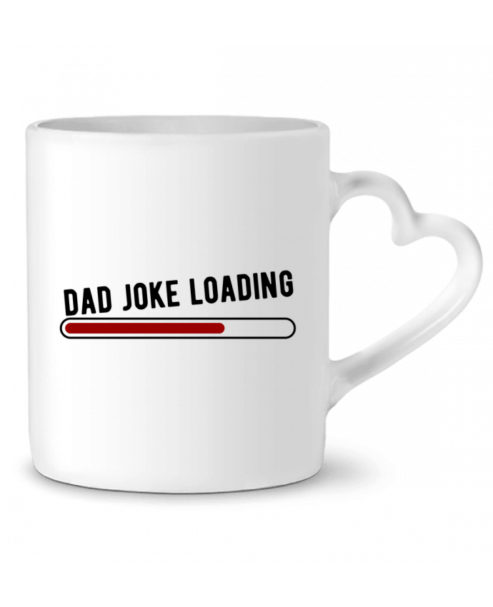 Mug coeur Dad Joke par Original t-shirt