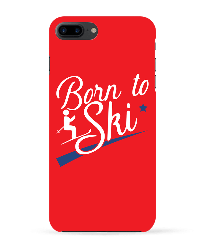 Coque iPhone 7 + Born to ski par Original t-shirt