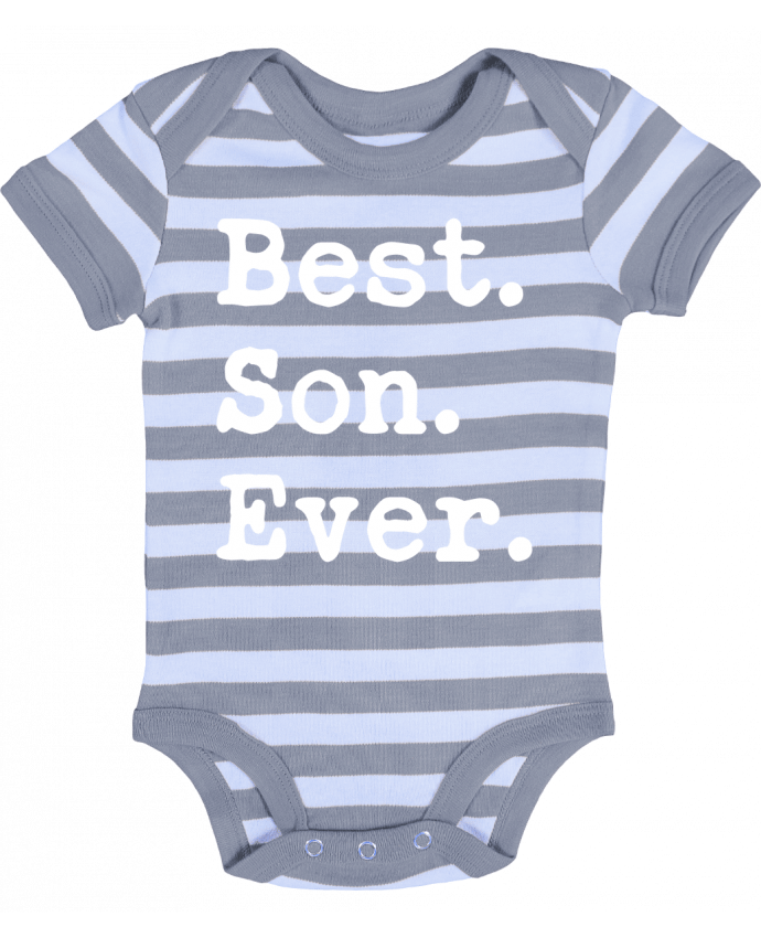 Body Bébé Rayé Best son Ever - Original t-shirt