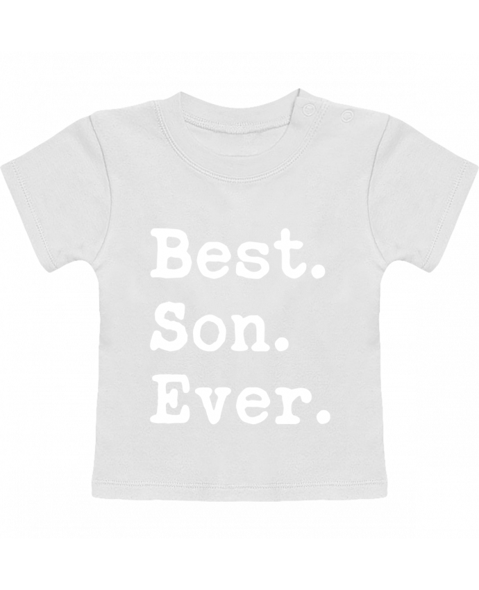 Camiseta Bebé Manga Corta Best son Ever manches courtes du designer Original t-shirt