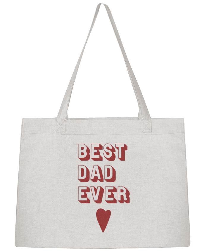 Shopping tote bag Stanley Stella Best Dad Ever by Original t-shirt