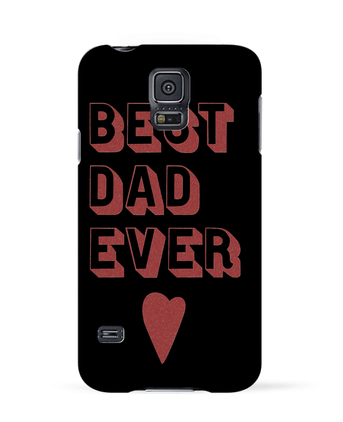 Carcasa Samsung Galaxy S5 Best Dad Ever por Original t-shirt