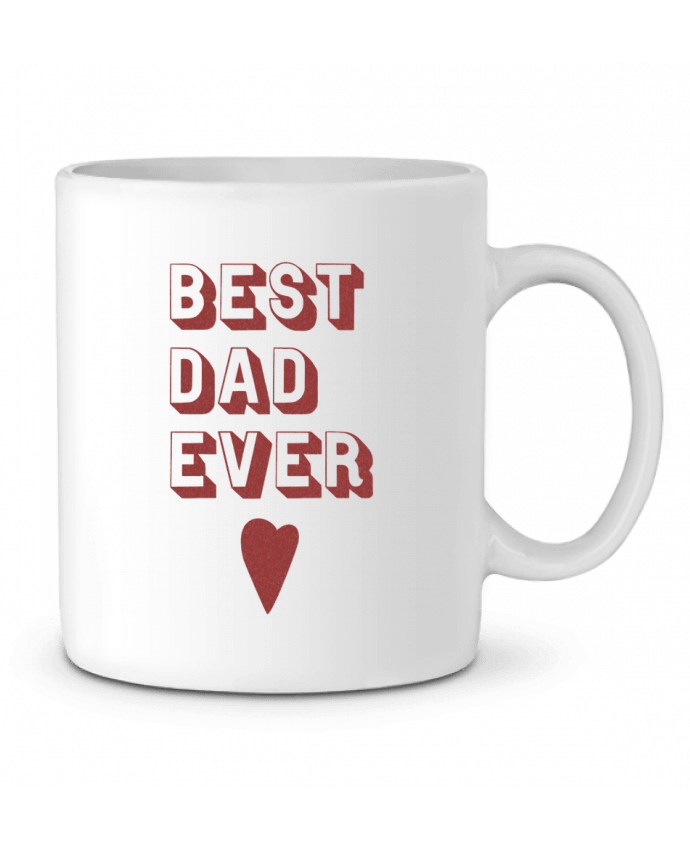 Taza Cerámica Best Dad Ever por Original t-shirt